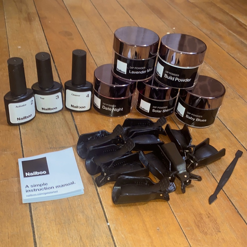 Nailboo dip powder nail set